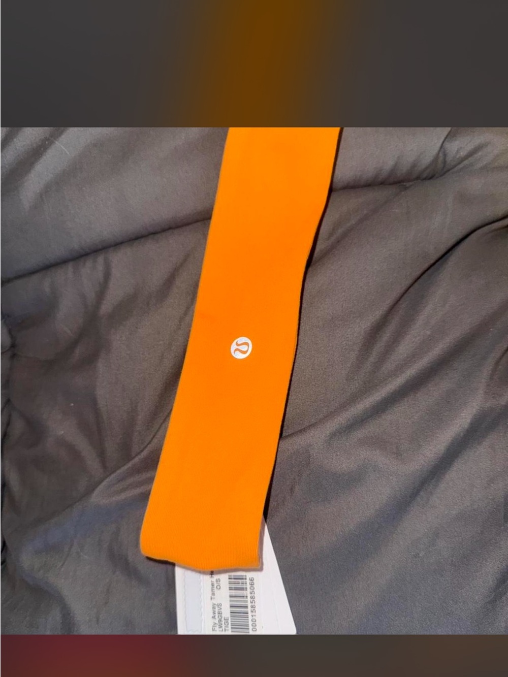 lululemon athletica Orange Wide Stretch Headband